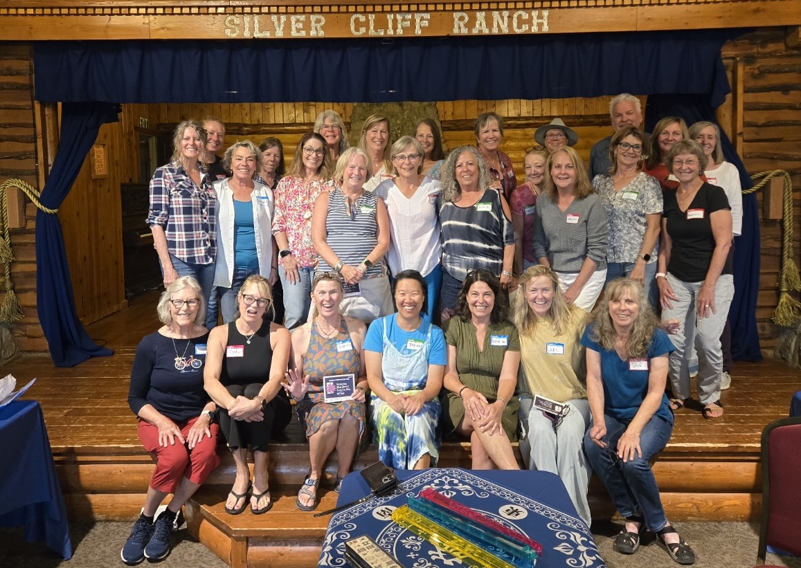 Group photo at Silver Cliff Ranch